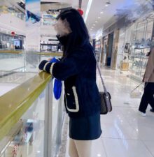 Rape master fucks beautiful neighbor in shopping mall fitting room