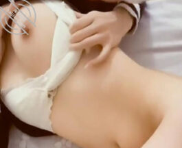 My sister wears a college style miniskirt and black stockings to seduce me madou sex