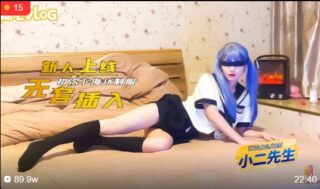 Newbie’s first time online, please take care of me. Beautiful legs with good temperament. The first time of the queen’s JK uniform oral sex without condom insertion madou sex