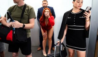 The Red-Haired Slut Is Ready To Fuck Even In Public