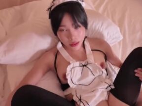 Thirsty maid cleans her master’s penis – Miuzxc madou sex