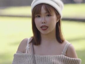The ultimate pleasure of being followed by a stunningly beautiful woman with J-cup breasts, Pokayo. madou sex