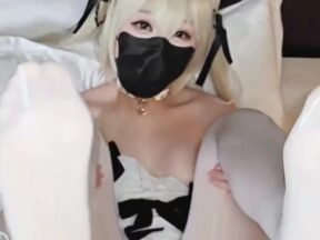 Brother and sister’s lewd behavior, lightly teasing Kasugano Sora’s cunt, squeezing out semen and ejaculating inside – soft little Fu madou sex