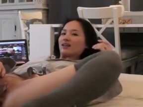 A stunningly beautiful woman with a French boyfriend was forced to have her anus penetrated and brought to orgasm. madou sex