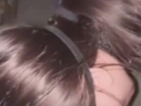 A pure and innocent high school girl was exposed on the stairs with wax dripping, dog leash, anal plug, and three holes open at the same time, taking turns being thrust into. madou sex