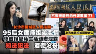 A post-95 female lawyer’s relationship with and lawbreaking. madou sex