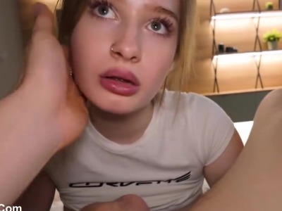 Busty housekeeper sacrifices herself to her gigantic master to keep her job - Comatozze